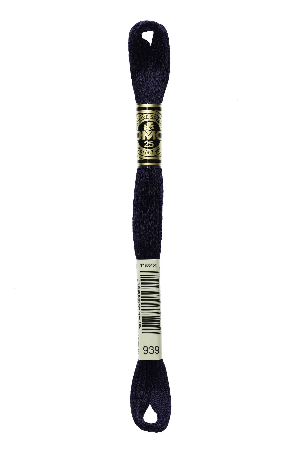 DMC Mouliné Stranded Cotton 939 Navy Blue Very Dark