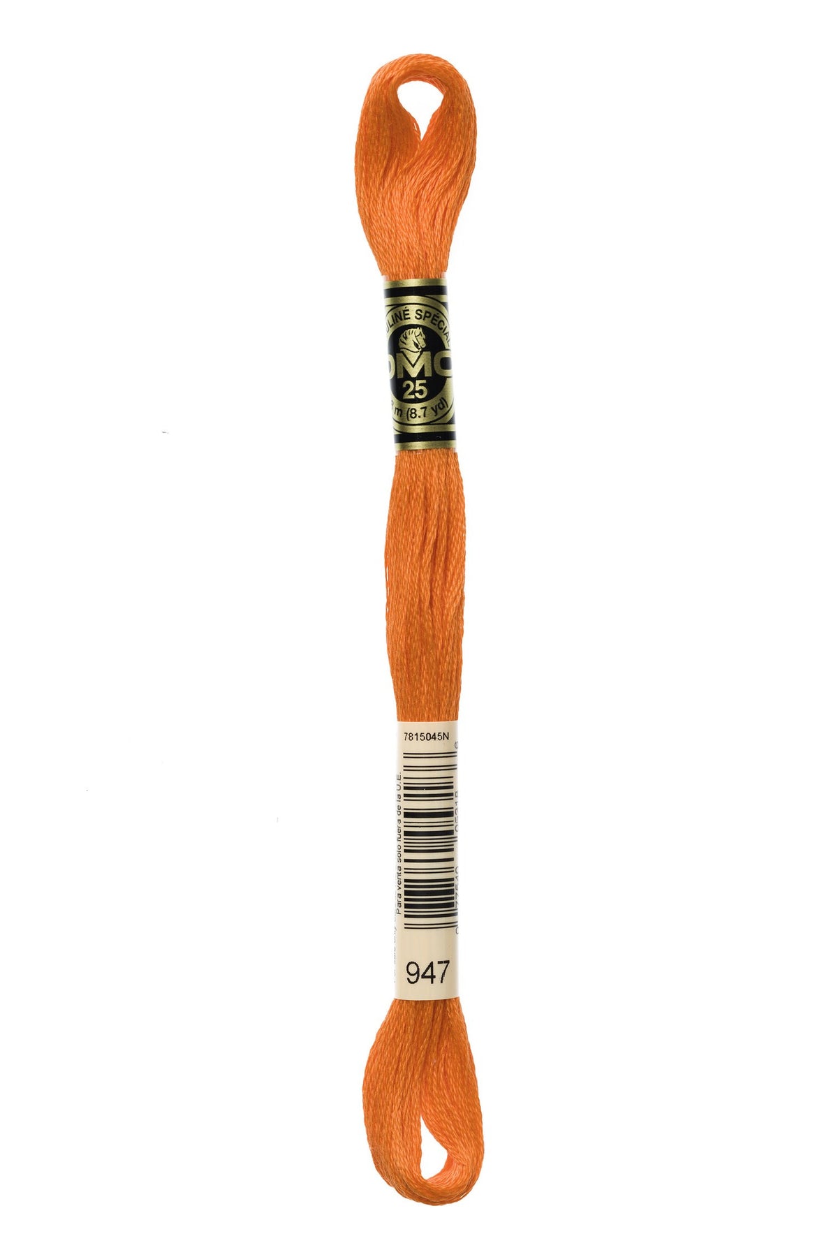 DMC Mouliné Stranded Cotton 947 Burnt Orange