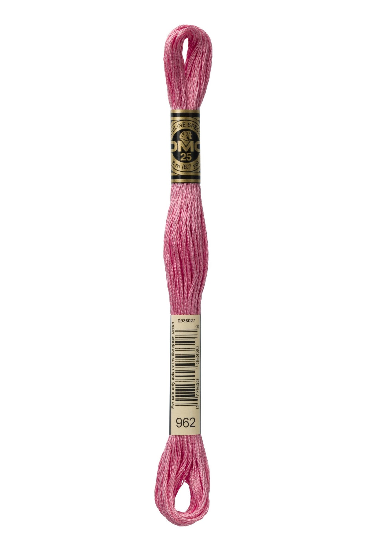 DMC Mouliné Stranded Cotton 962 Dusty Rose Medium