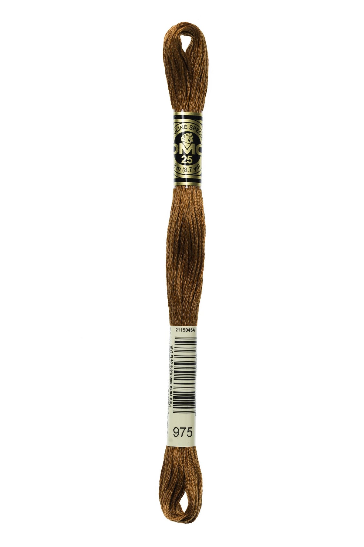DMC Mouliné Stranded Cotton 975 Golden Brown Dark