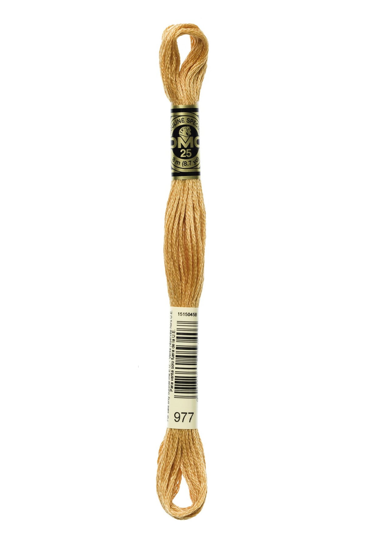 DMC Mouliné Stranded Cotton 977 Golden Brown Light