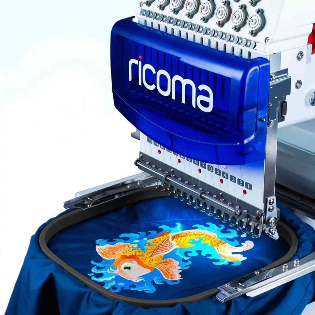 Ricoma 1501TC-10S Swift Commercial Embroidery Machine