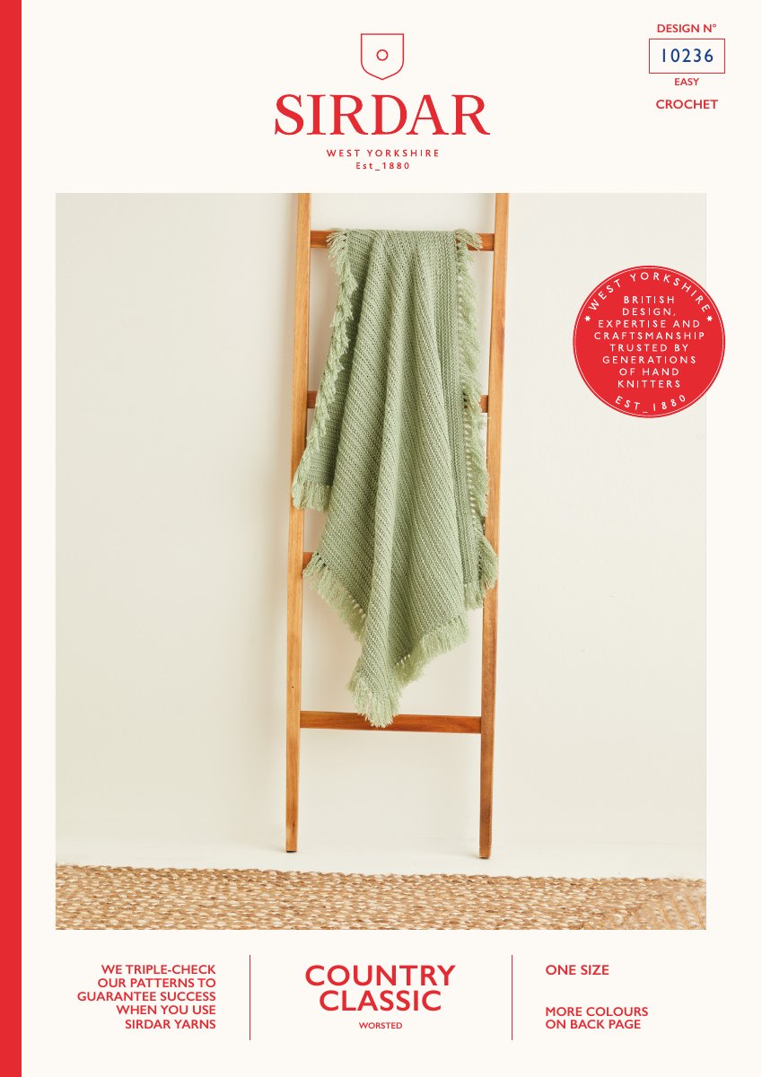 Sirdar 10236 Pattern in Country Classic Worsted pattern cover
