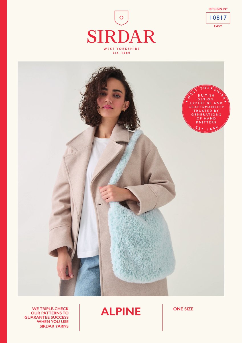 Sirdar 10817 Snood in Alpine pattern cover