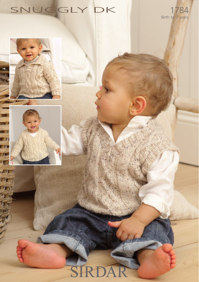 Sirdar 1784 Sweaters & Tank Top in Snuggly DK pattern cover