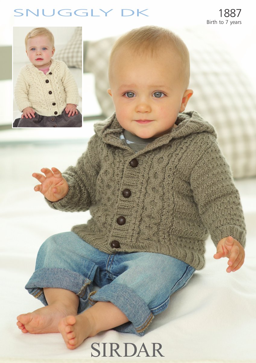 Sirdar 1887 Jackets in Snuggly DK pattern cover
