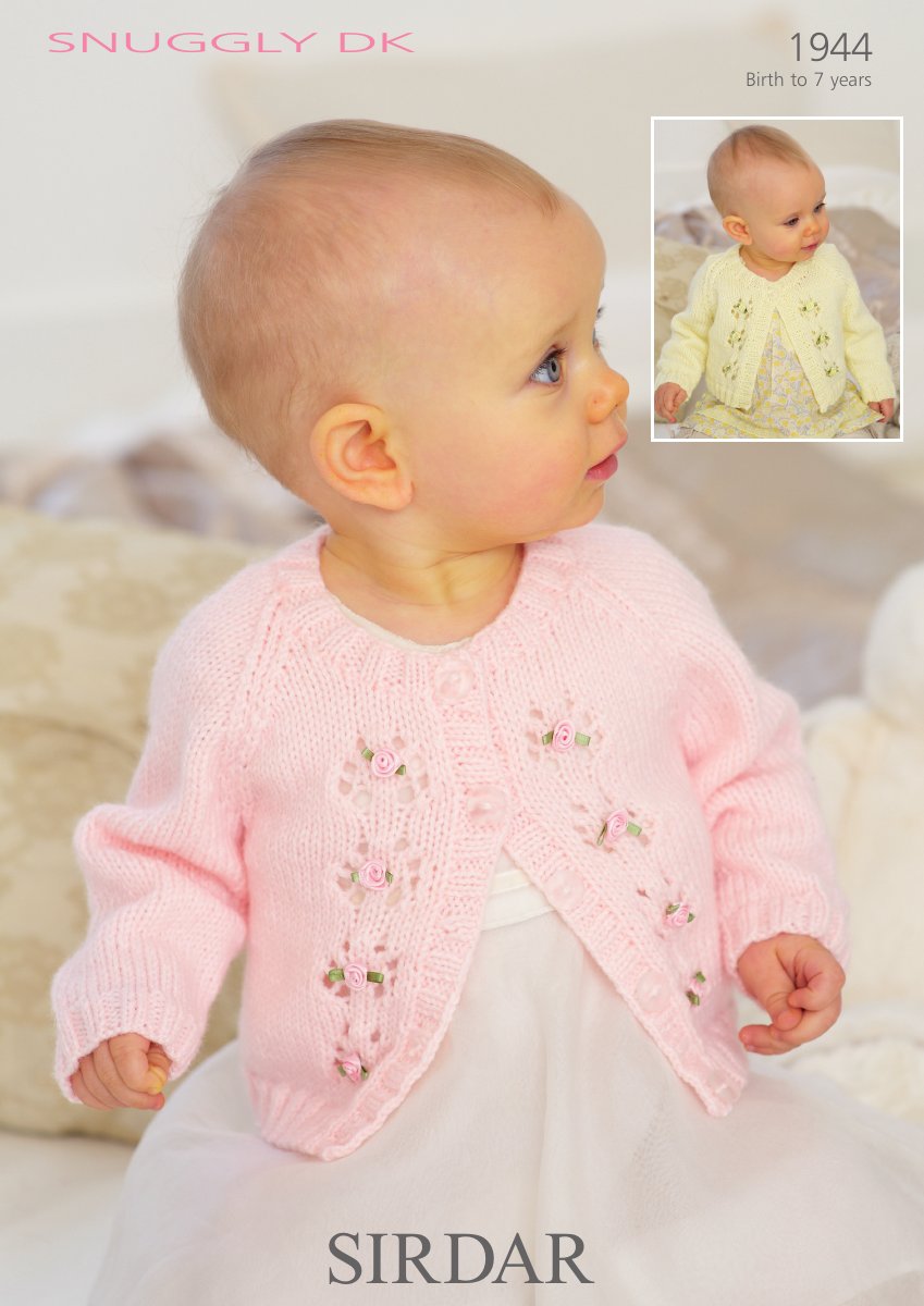 Sirdar 1944 Cardigans in Snuggly DK pattern cover