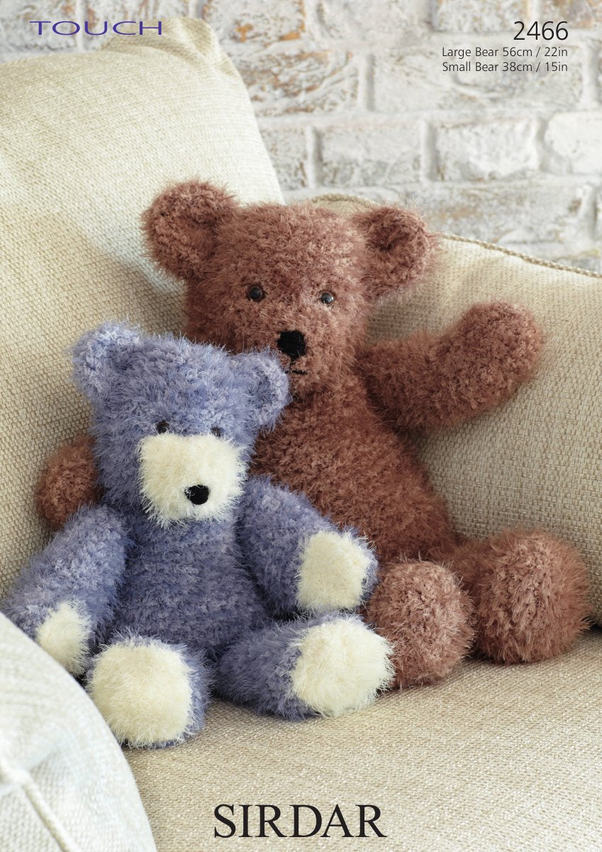 Sirdar 2466 Bears in Touch pattern cover