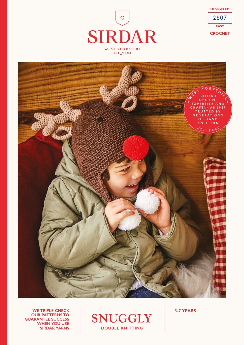 Sirdar 2607 Child's Sweater in Snuggly DK pattern cover