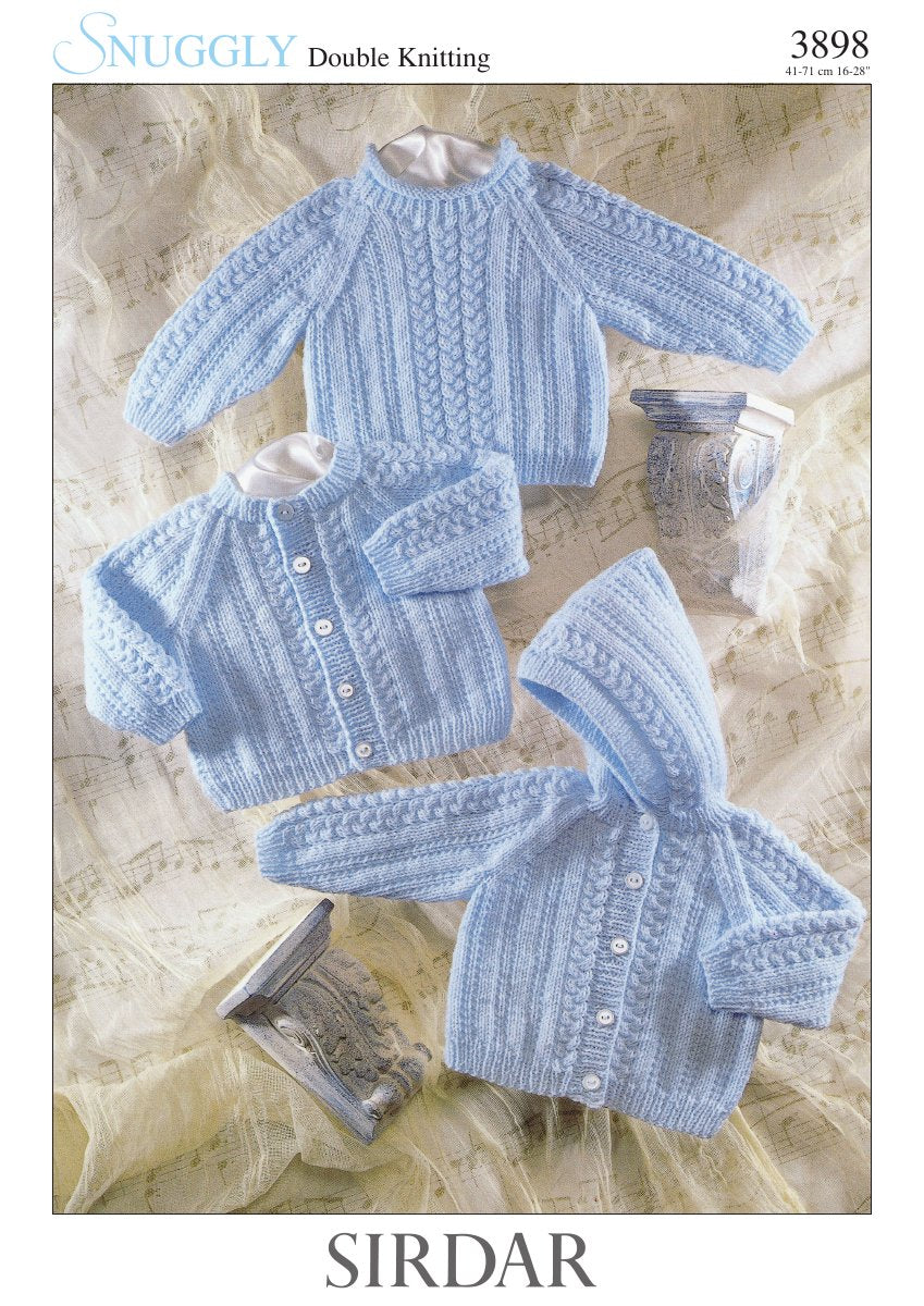 Sirdar 3898 Child's Pattern in Snuggly DK pattern cover