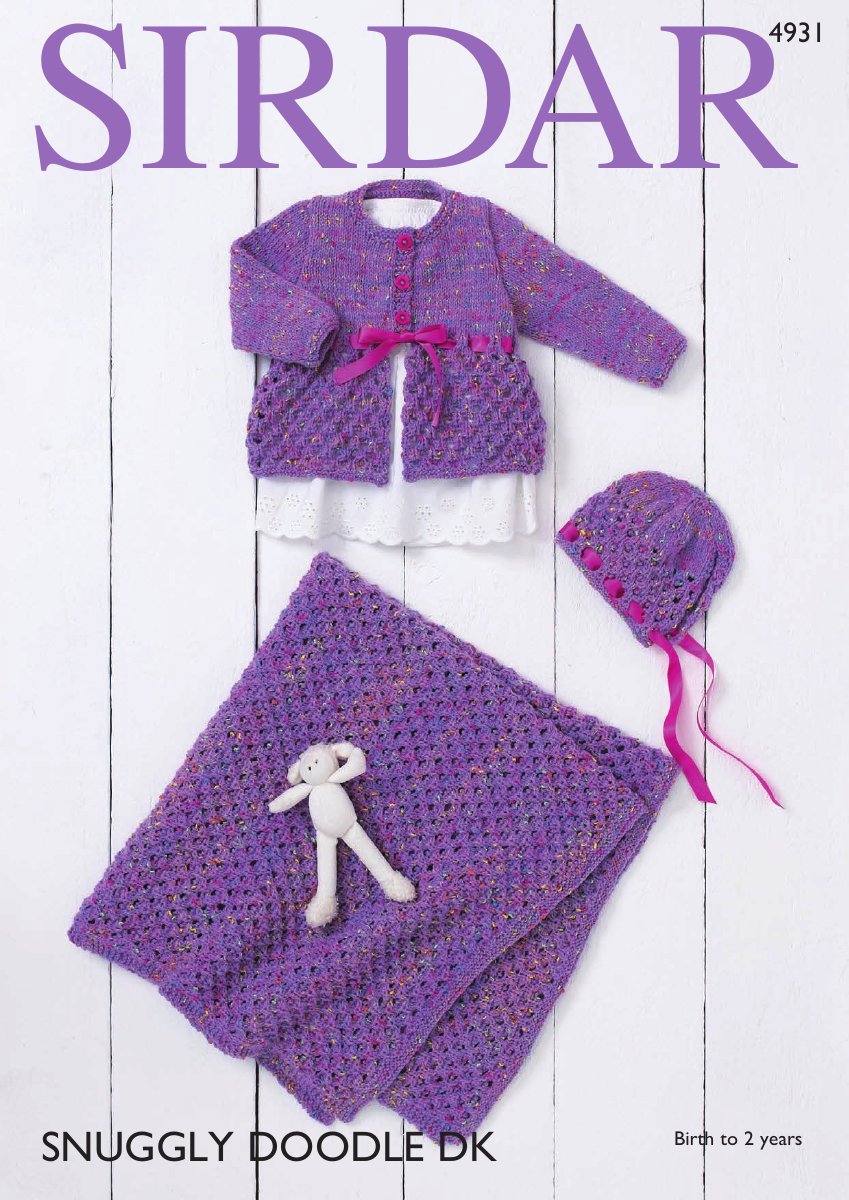 Sirdar 4931 Baby's & Child's Coat in Snuggly Doodle DK pattern cover