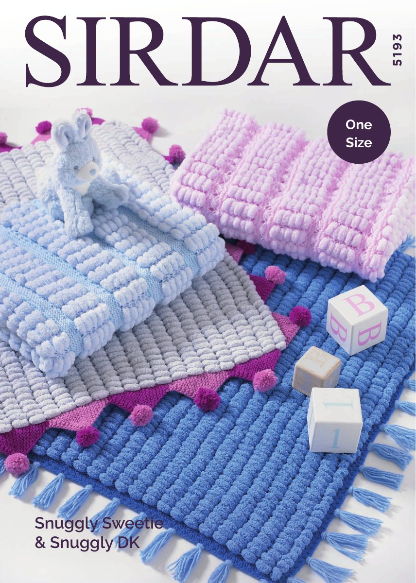 Sirdar 5193 Blankets in Snuggly Sweetie pattern cover