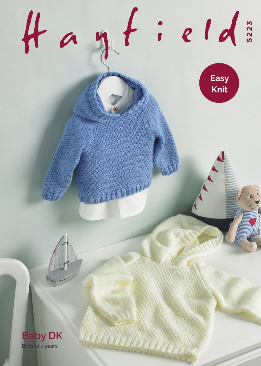 Hayfield 5223 Baby's & Child's Sweater in Baby DK pattern cover