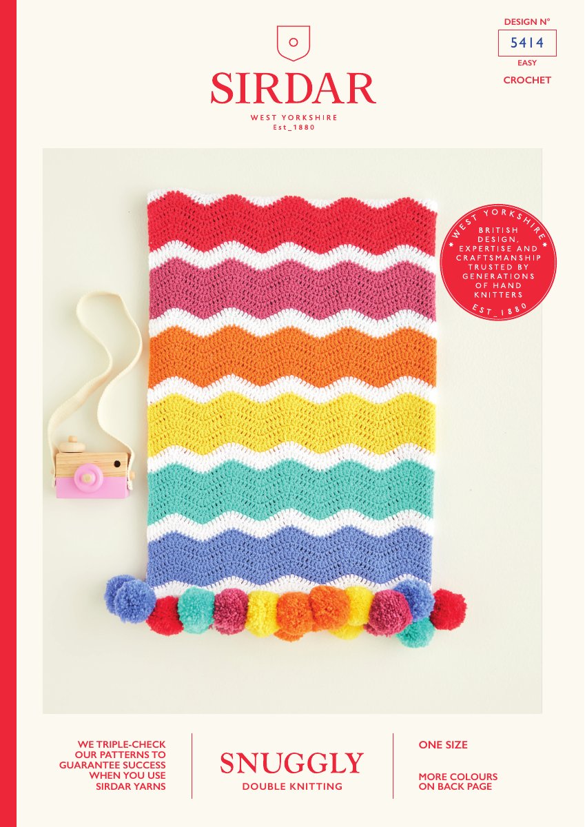 Sirdar 5414 Pattern in Snuggly DK pattern cover