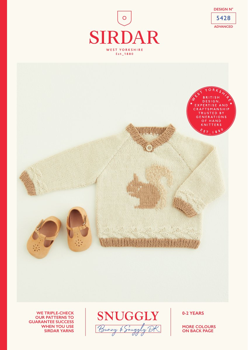 Sirdar 5428 Baby's & Child's Toy in Snuggly DK pattern cover