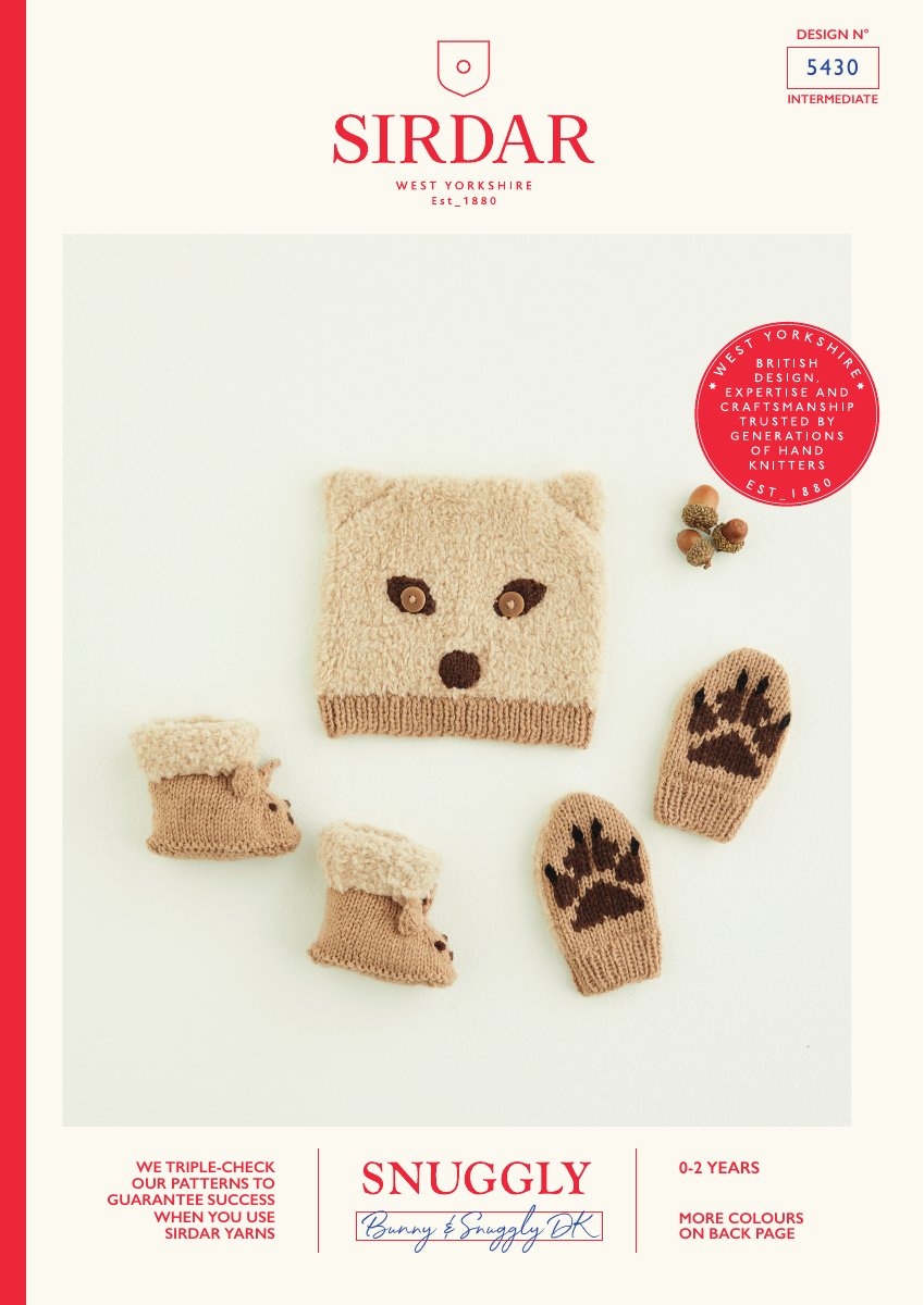 Sirdar 5430 Baby's & Child's Toy in Snuggly DK pattern cover
