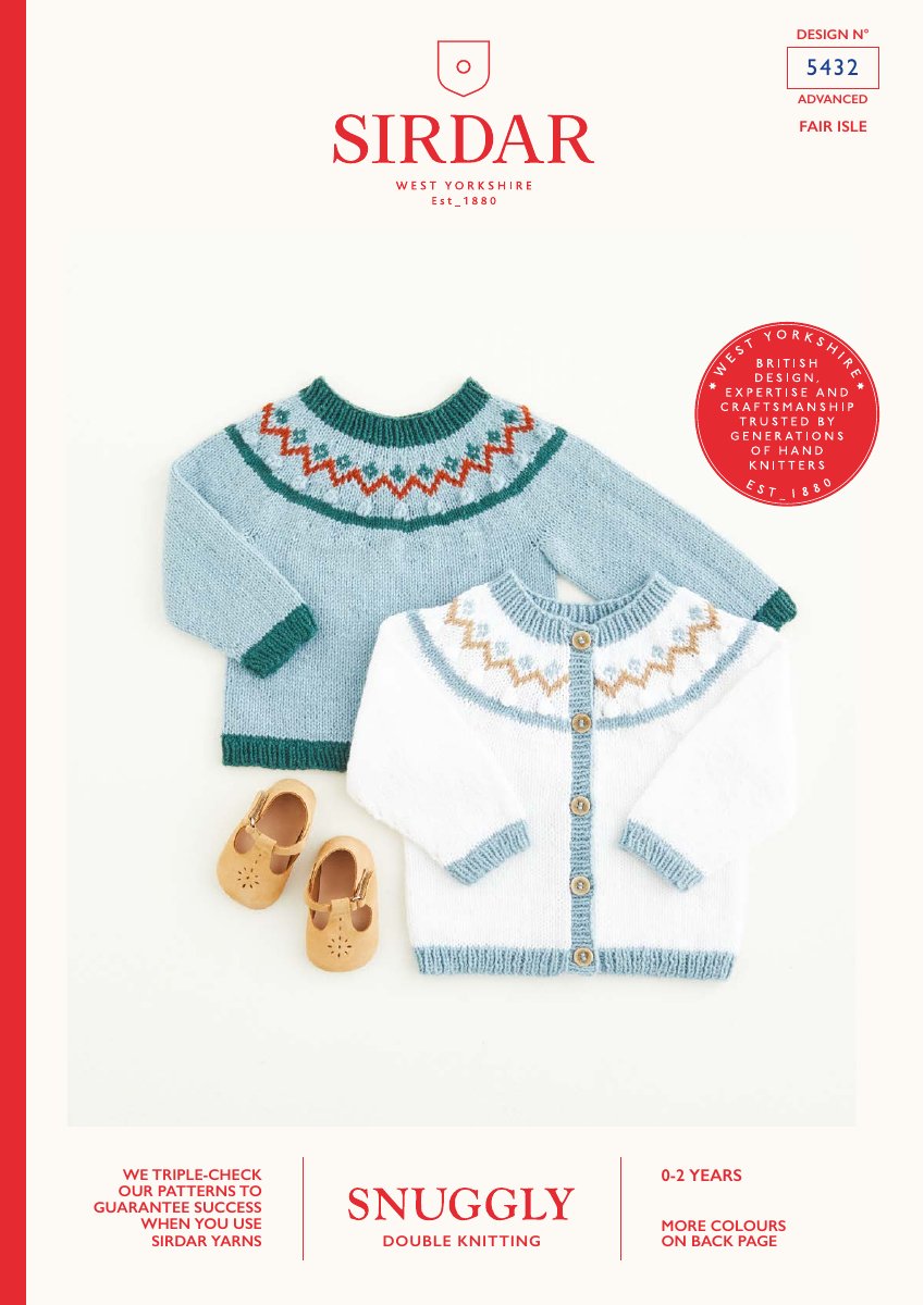 Sirdar 5432 Baby's & Child's Toy in Snuggly DK pattern cover