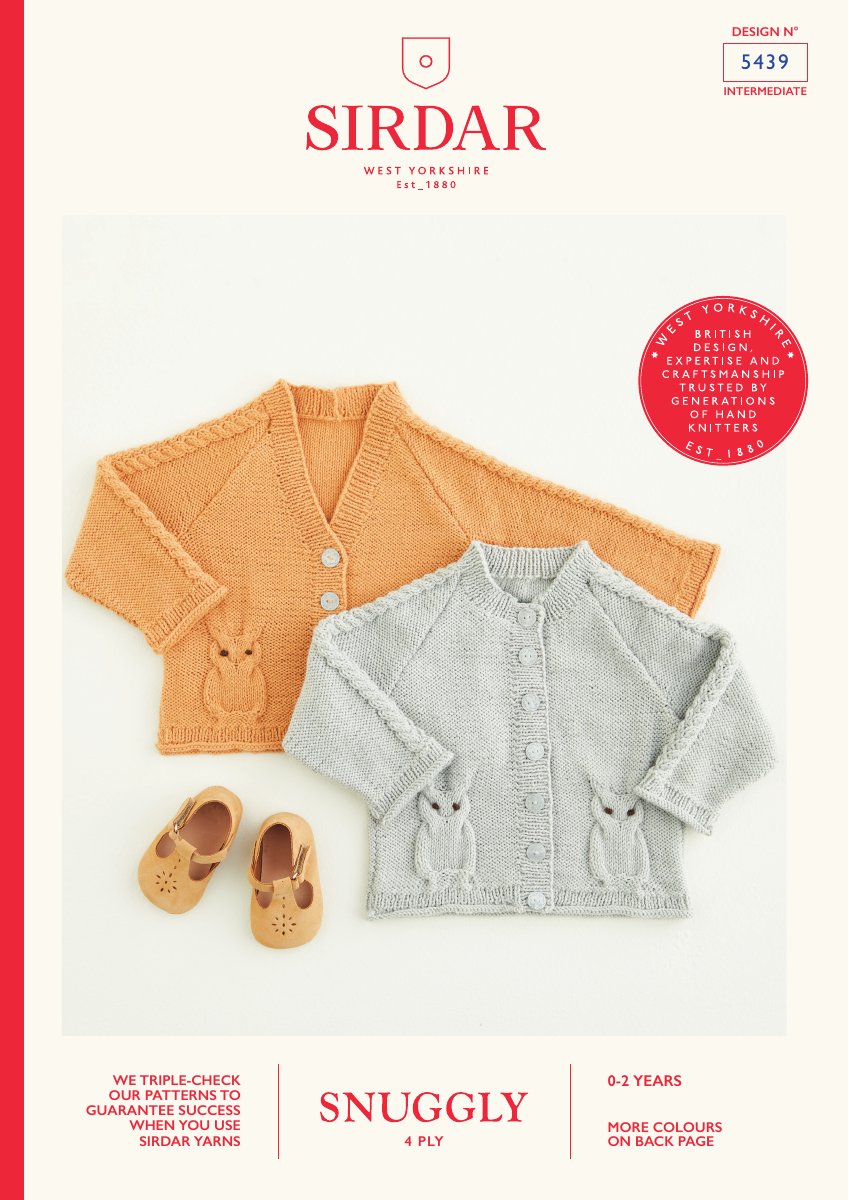 Sirdar 5439 Baby's & Child's Toy in Snuggly 4 Ply pattern cover