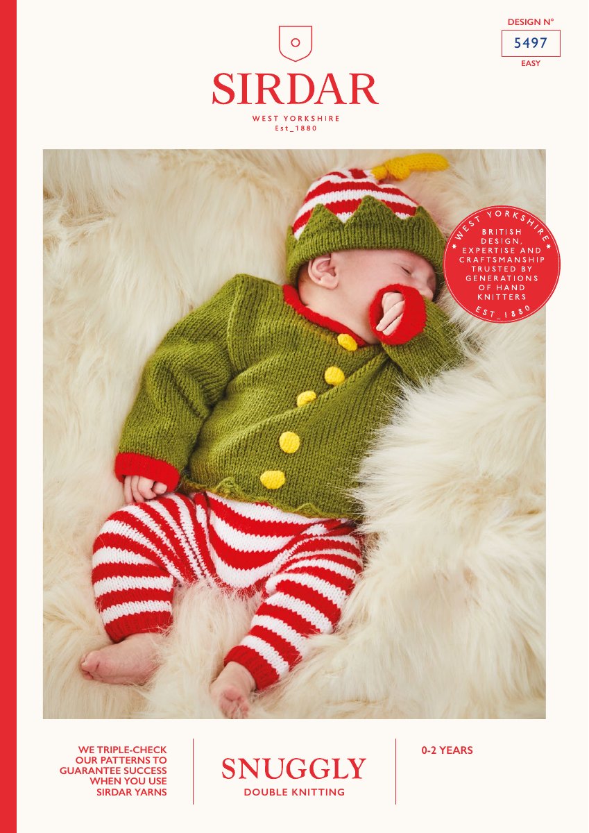 Sirdar 5497 Baby's & Child's Sweater in Snuggly DK pattern cover
