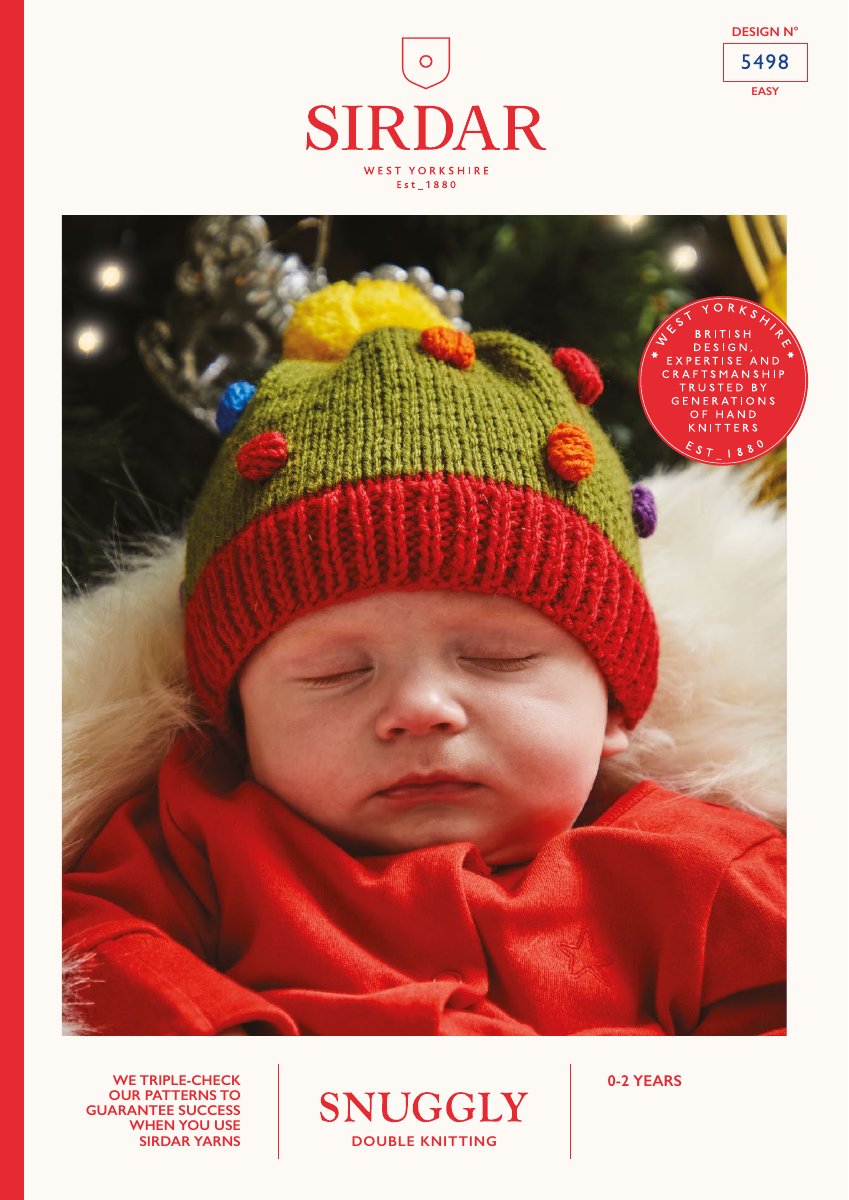 Sirdar 5498 Baby's & Child's Sweater in Snuggly DK pattern cover