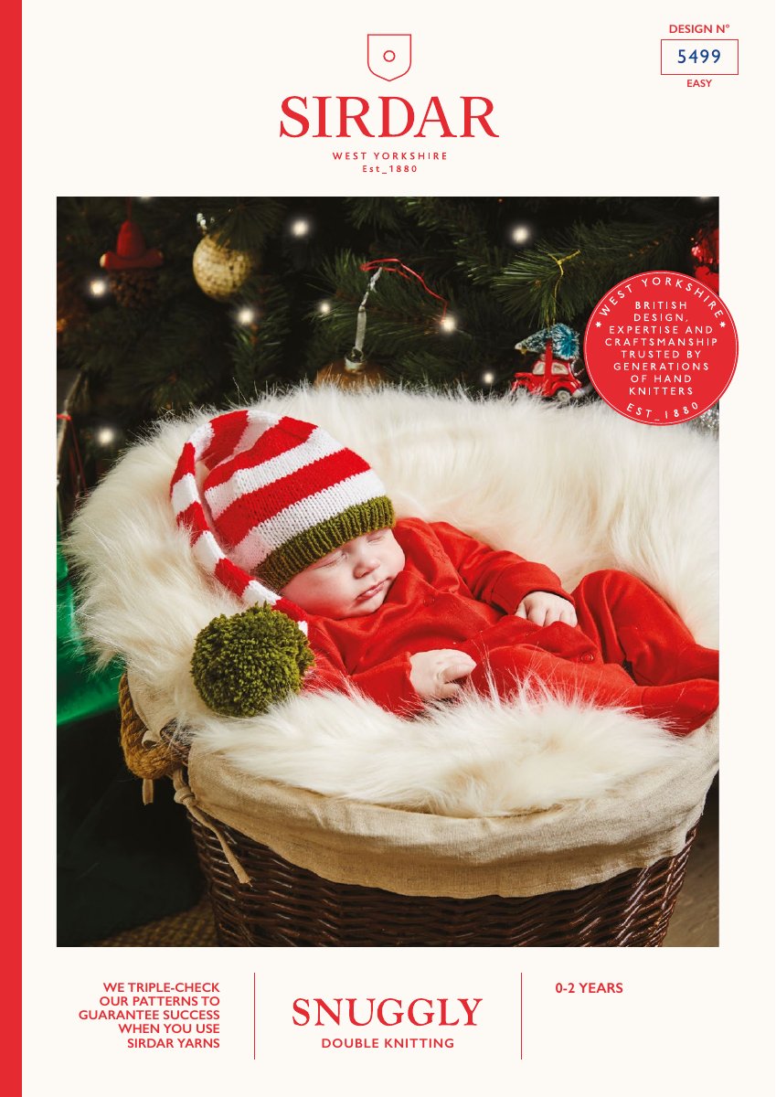 Sirdar 5499 Baby's & Child's Hat in Snuggly DK pattern cover
