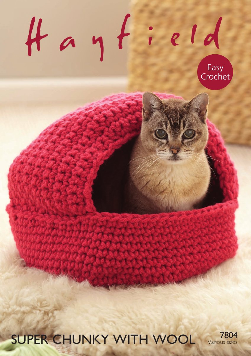 Hayfield 7804 Pattern in Super Chunky with Wool pattern cover