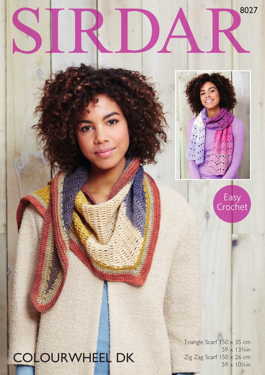 Sirdar 8027 Woman's Accessories in Colourwheel pattern cover
