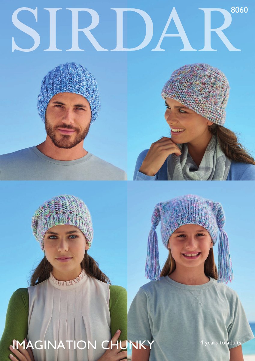 Sirdar 8060 Family Accessories in Imagination Chunky pattern cover