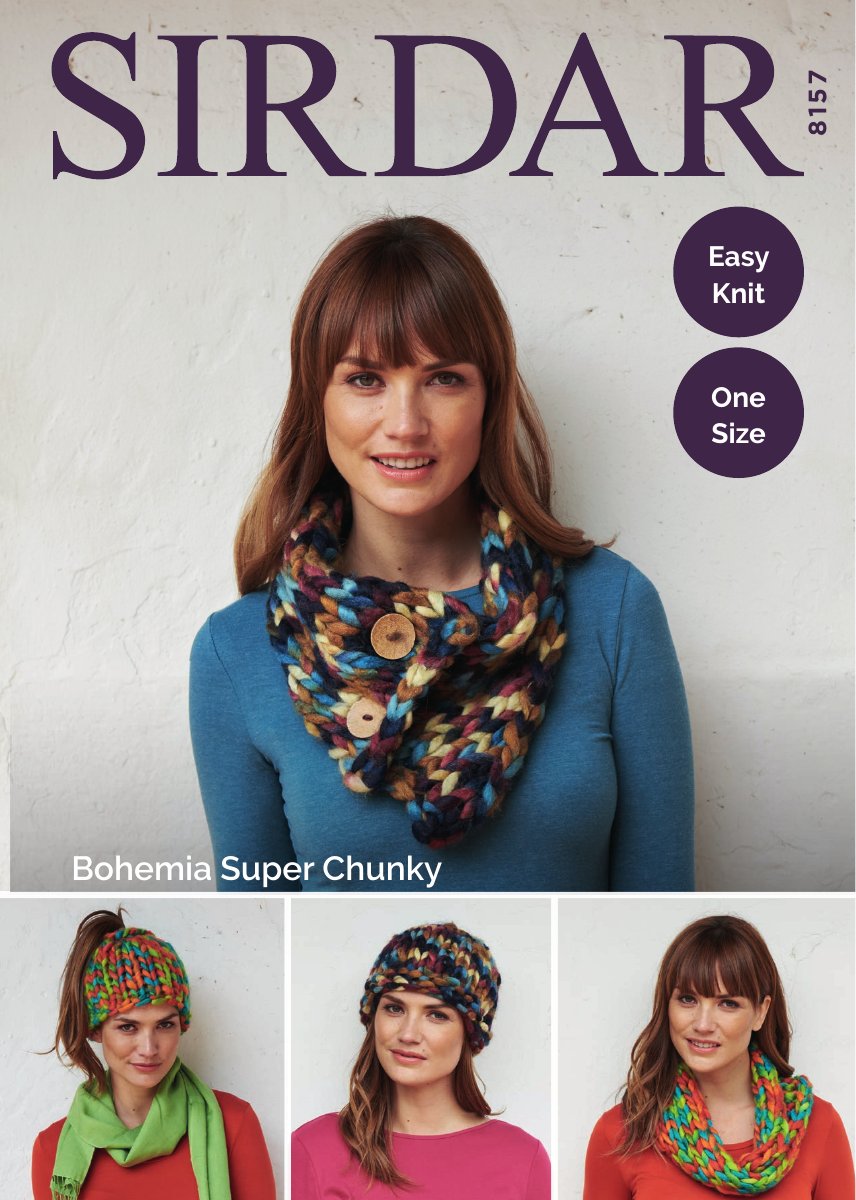 Sirdar 8157 Accessories in Bohemia pattern cover