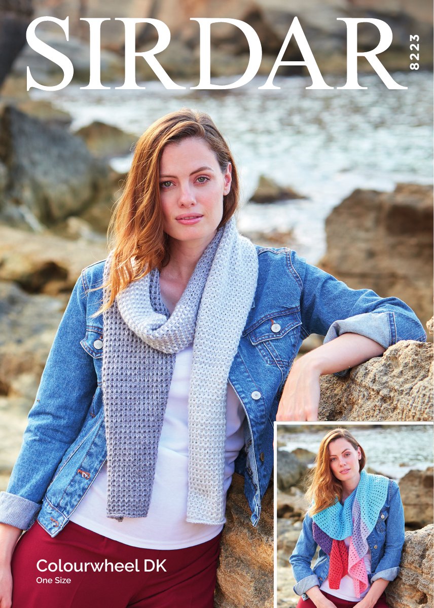 Sirdar 8223 Accessories in Crofter DK pattern cover