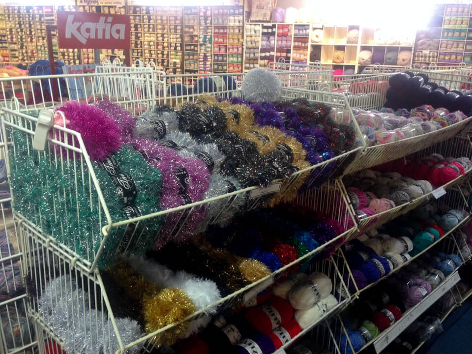 knitting supplies supermarket