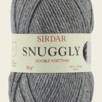 Ball of Sirdar Snuggly DK yarn in Cub color