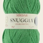 Ball of Sirdar Snuggly DK yarn in playtime color