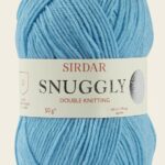 Ball of Sirdar Snuggly DK yarn in paddle color