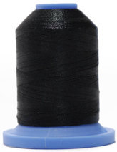 Black, Pantone Black 6 C Super Brite Polyester 1000m