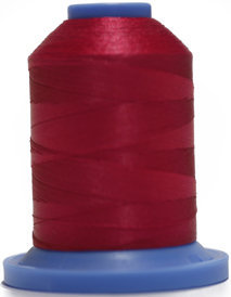 Red Coral Bell, Pantone 207 C Super Brite Polyester 1000m