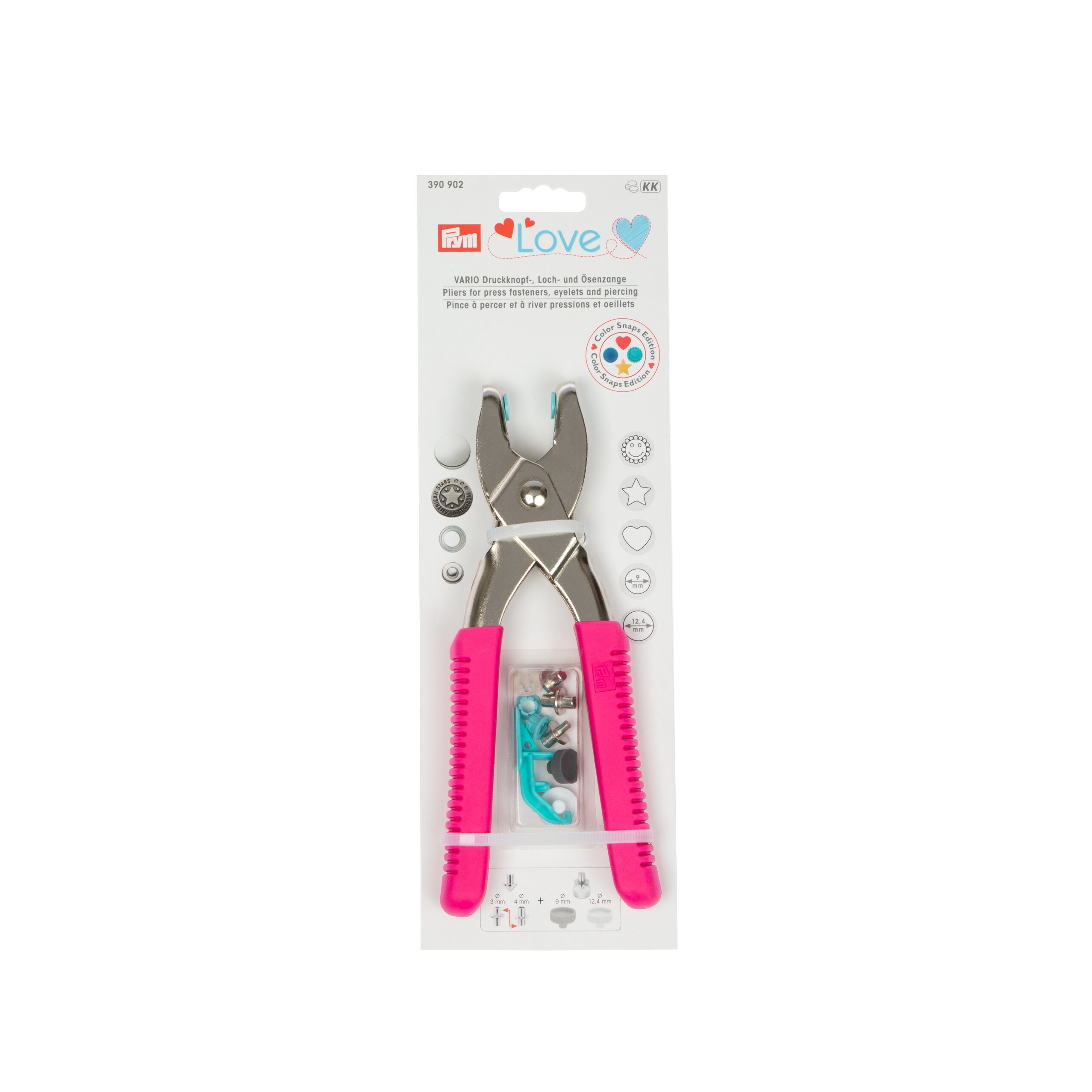 Prym LOVE Press fasteners Colour Snaps Mini - Tools set, 9 mm - Image 3