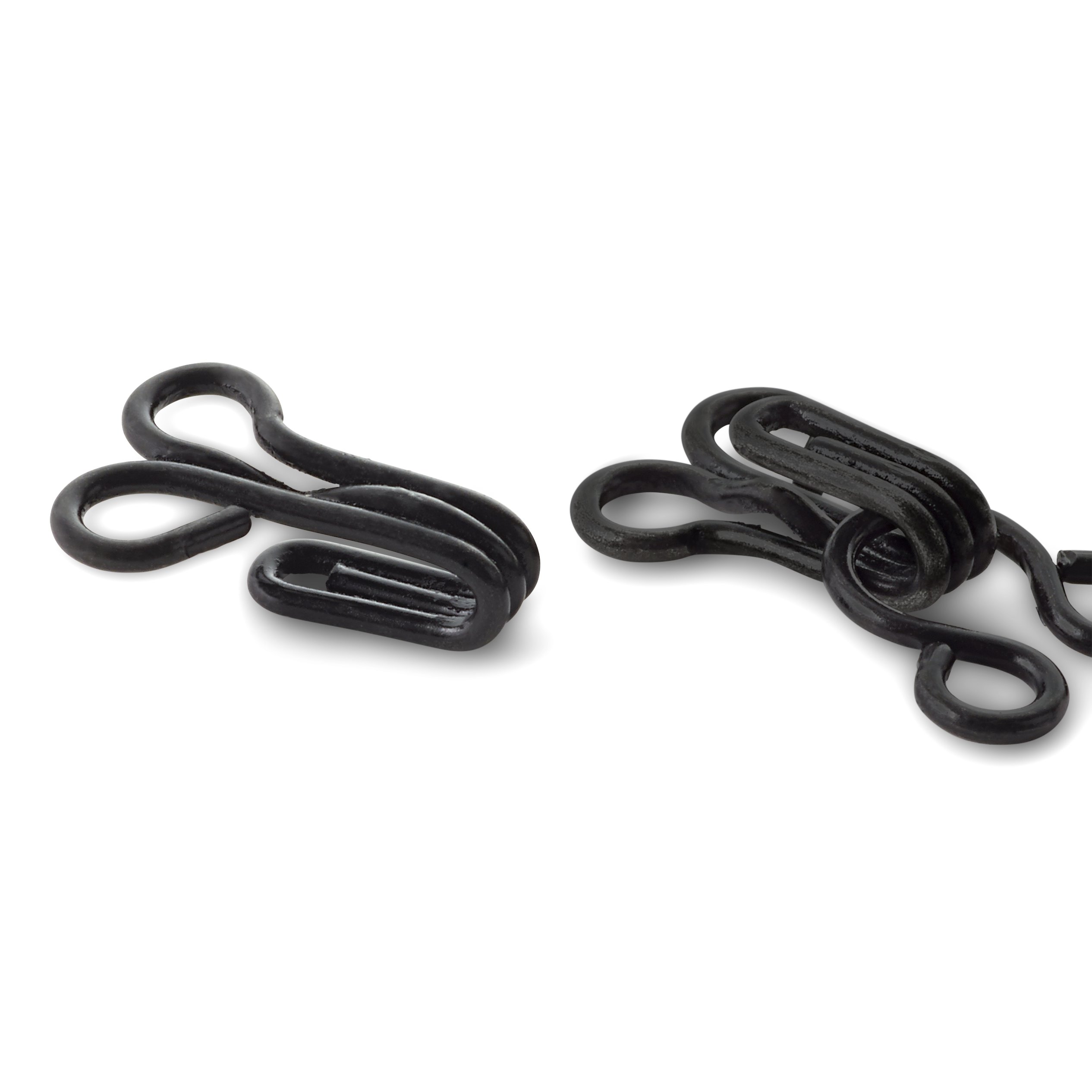 Prym Dress hooks and eyes, size 3, black - Image 2