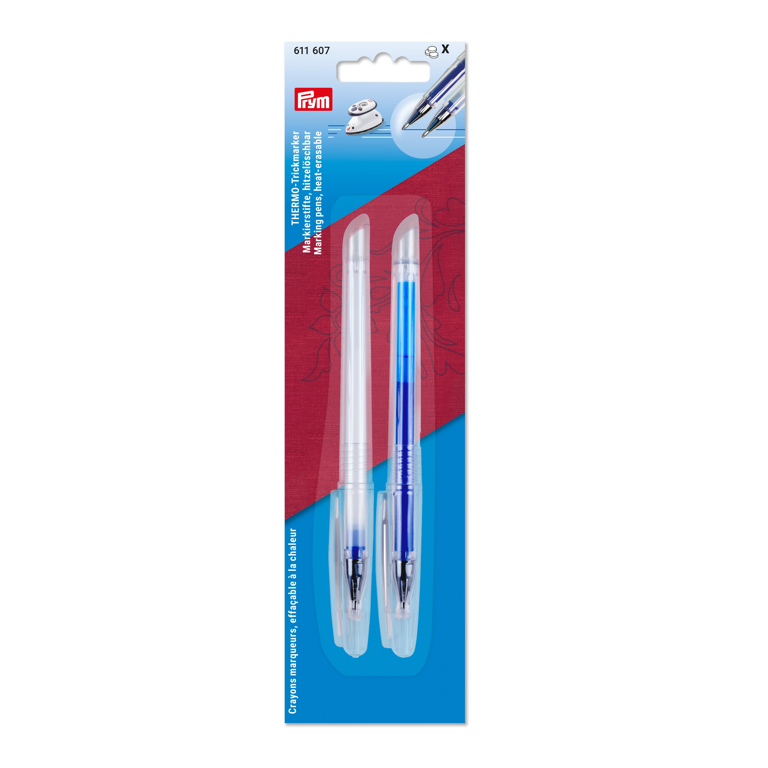 Prym THERMO trick markers, heat-erasable