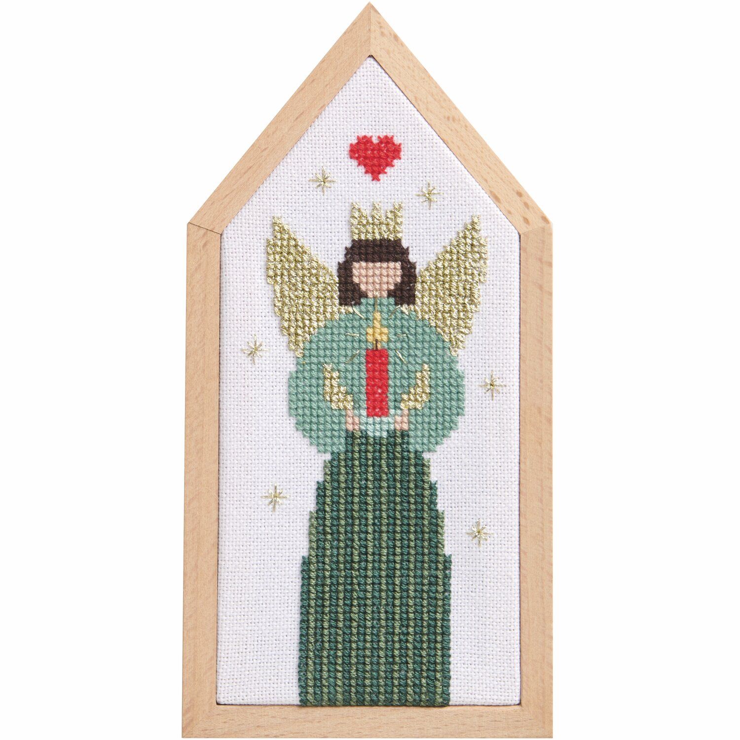 Rico Embroidery kit Angel with candle - Image 2