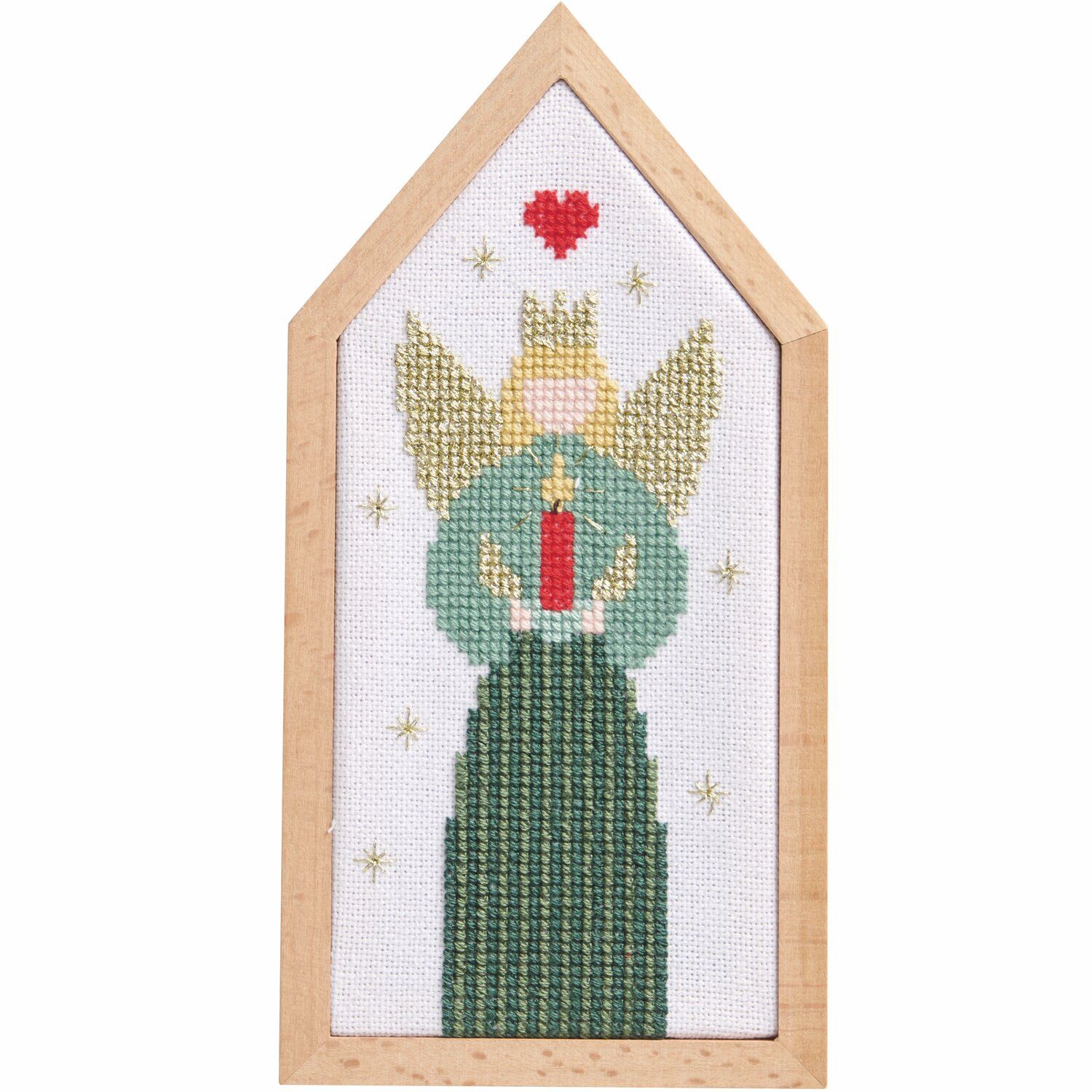 Rico Embroidery kit Angel with candle - Image 3