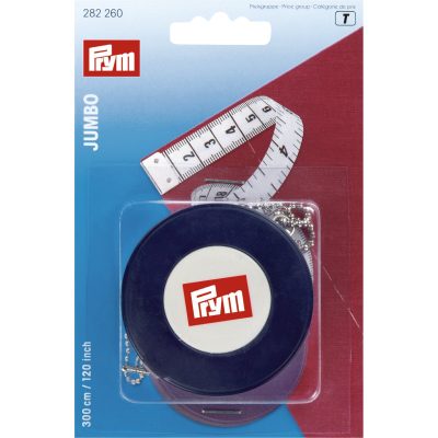 Prym JUMBO Spring Tape measure, 3 metres
