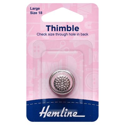 Hemline Metal Thimble - 18mm