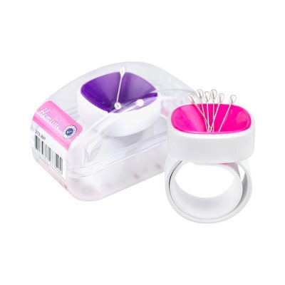 Hemline Magnetic Wrist Pinny - Purple only