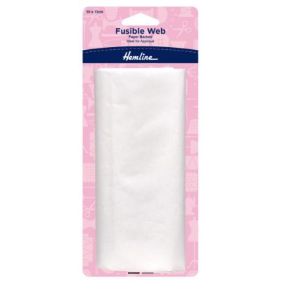 Hemline Fusible Web, Paper Backed, 45 x 40cm